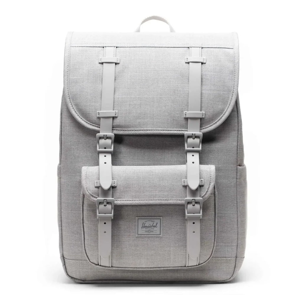 Mochila Herschel Little America Mid (21L) - Cinzento Crosshatch