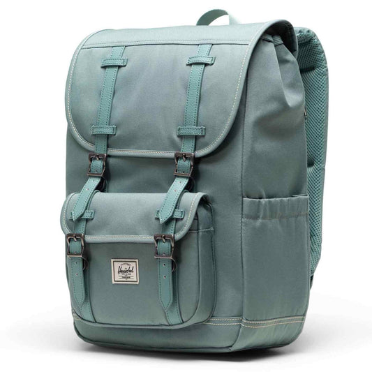 Mochila Herschel Little America Mid (21L) - Verde treliça