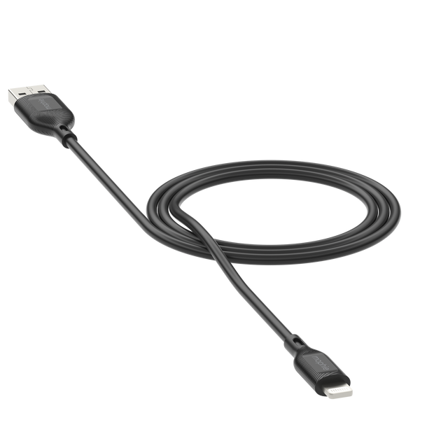 Cabo USB-A - Lightning de 1 m Mophie Essencials - Preto