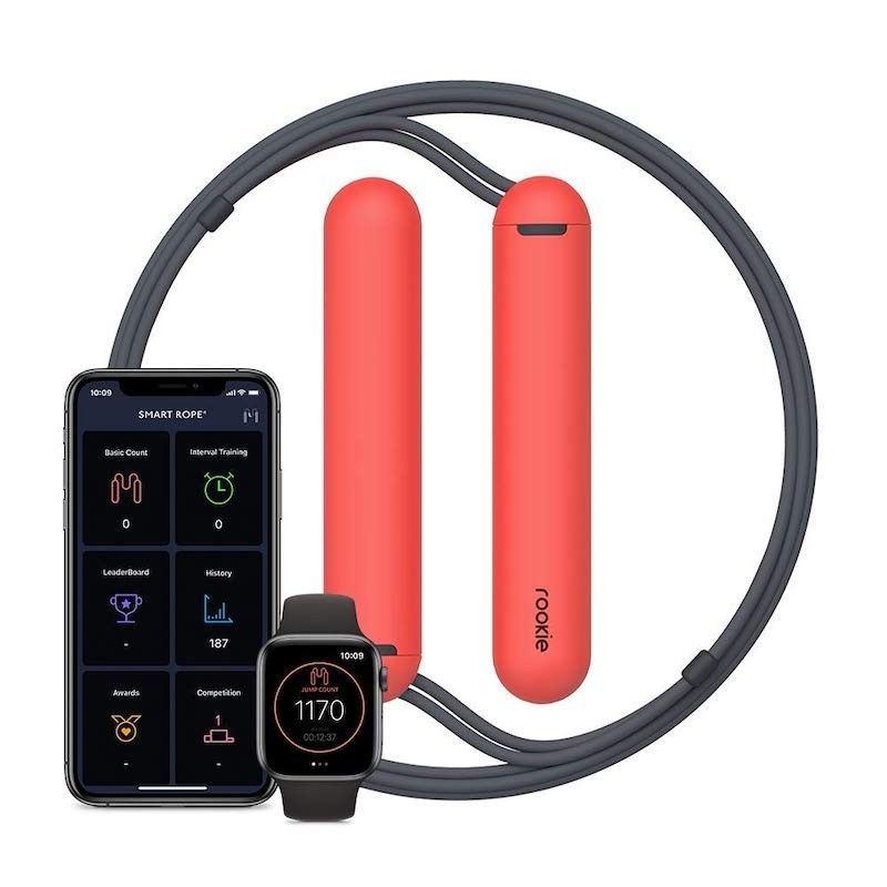 Corda de saltar Smart Rope ROOKIE da Tangram Factory - Coral – GMS Store