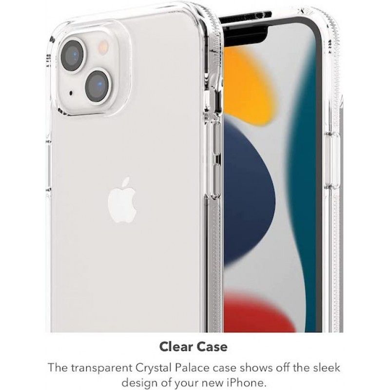 GEAR4 Capa D3O Crystal Palace iPhone 13 Clear