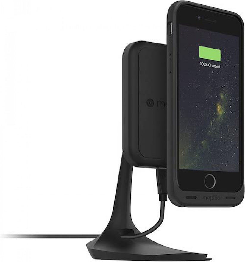 Mophie - Suporte de secretária Charge force com Qi Charge