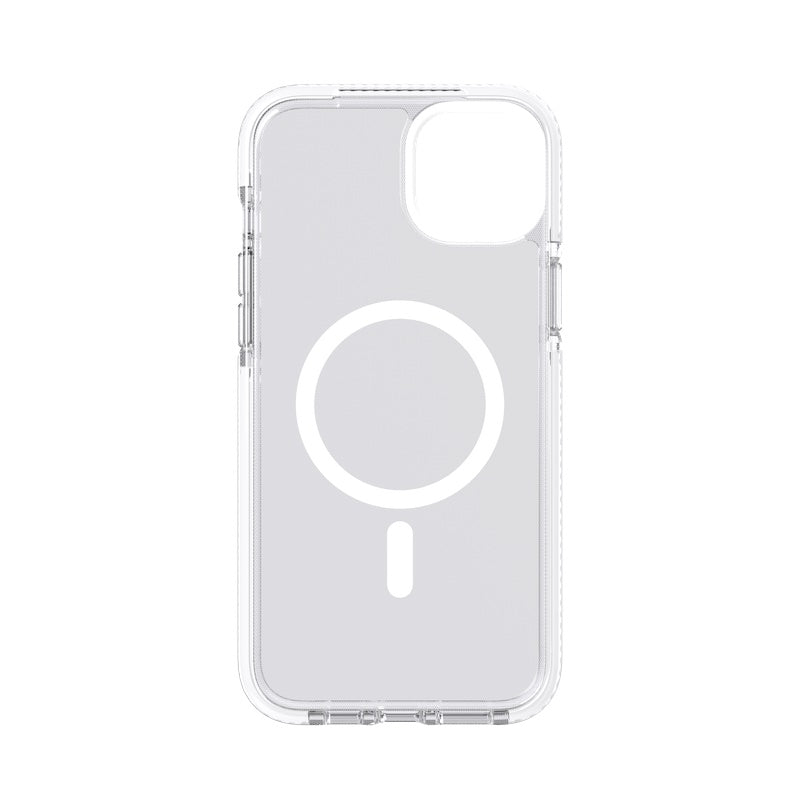 Capa para iPhone 14 Plus TECH21 Evo Crystal com MagSafe - Branco