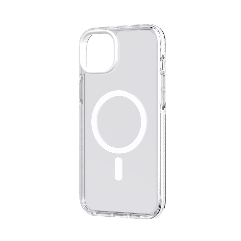 Capa para iPhone 14 Plus TECH21 Evo Crystal com MagSafe - Branco