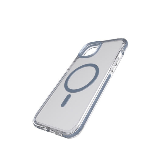 TECH21 iPhone 14 Max Evo Crystal w/MagSafe Steel Blue
