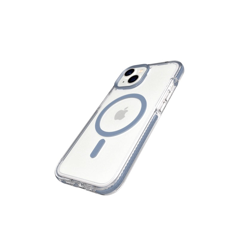 TECH21 iPhone 14 Evo Crystal w/MagSafe Steel Blue