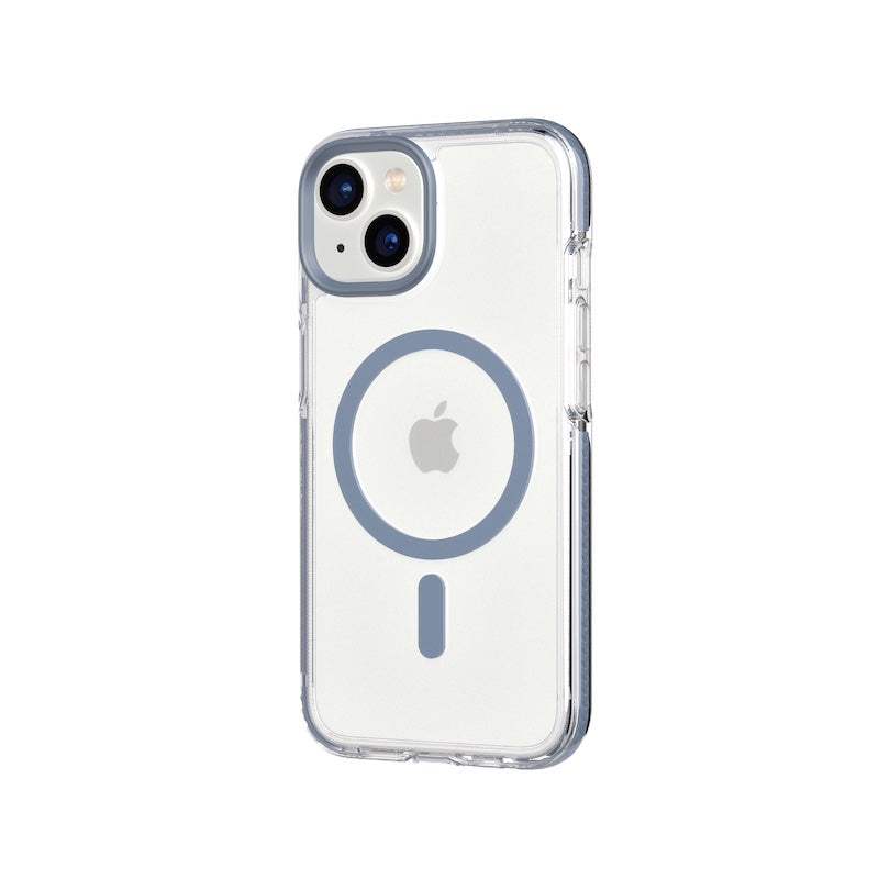 TECH21 iPhone 14 Evo Crystal w/MagSafe Steel Blue