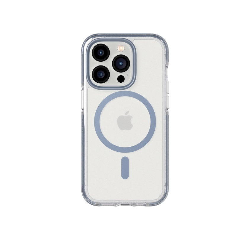 TECH21 iPhone 14 Pro Evo Crystal w/MagSafe Steel Blue