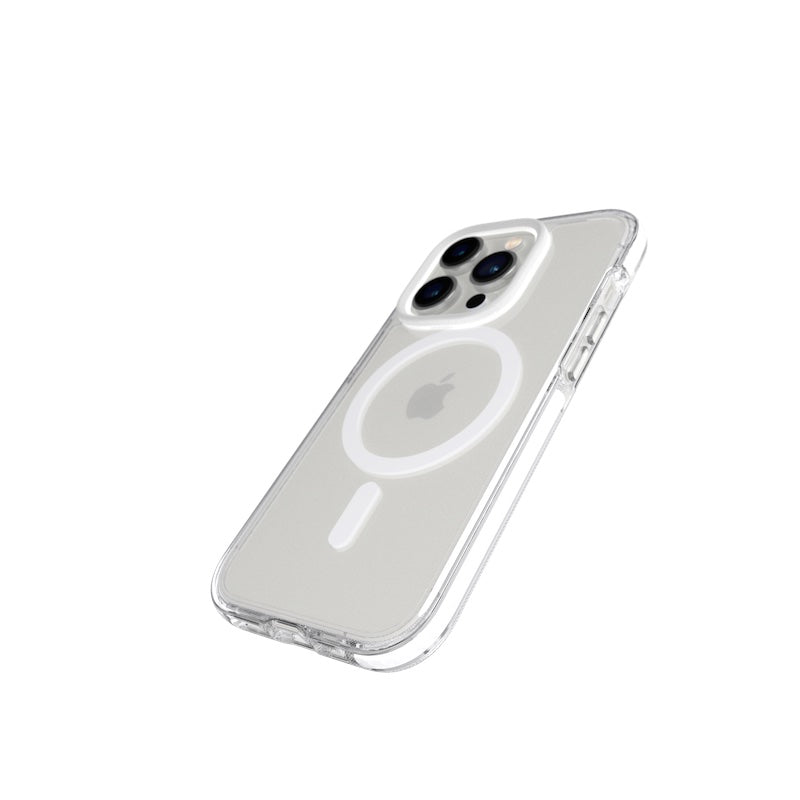 Capa para iPhone 14 Pro TECH21 Evo Crystal com MagSafe - Branco