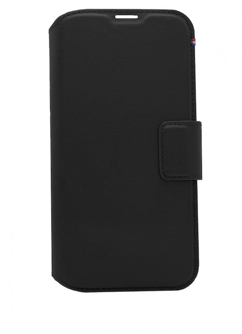 Capa em pele para iPhone 14 Plus Modu Wallet - Preto