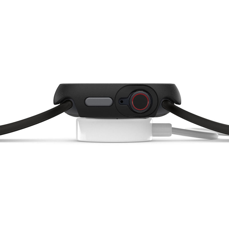 Capa de proteção para Apple Watch 8/7 de 41 mm (relógio e ecrã))- Preto