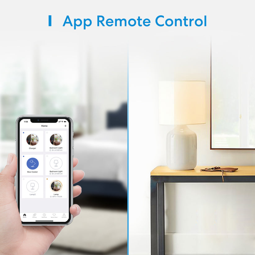 Interruptor de parede com um botão Meross - HomeKit