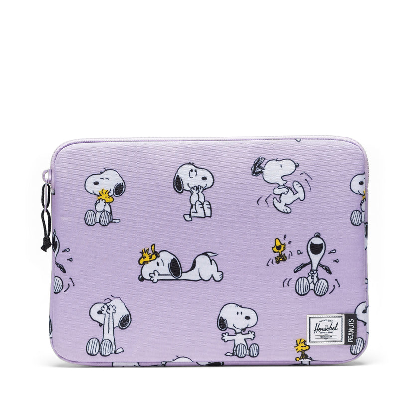 Herschel - Anchor 14" Sleeve Snoopy and Woodstock Lilac