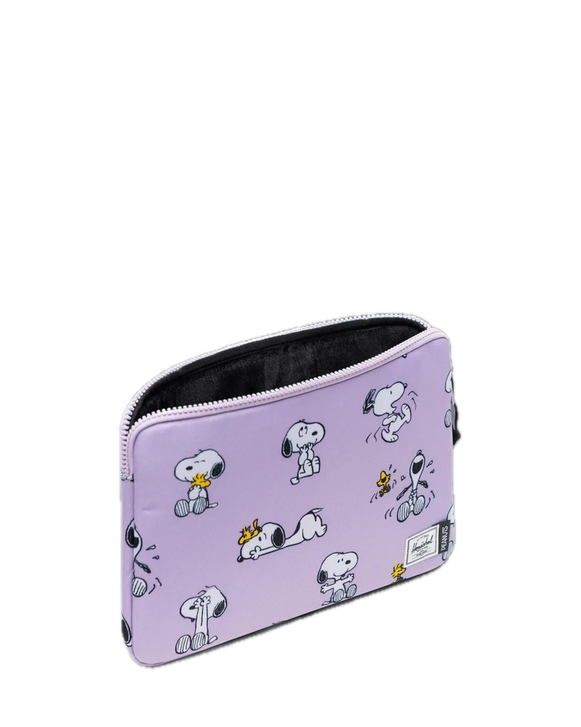 Herschel - Anchor 14" Sleeve Snoopy and Woodstock Lilac