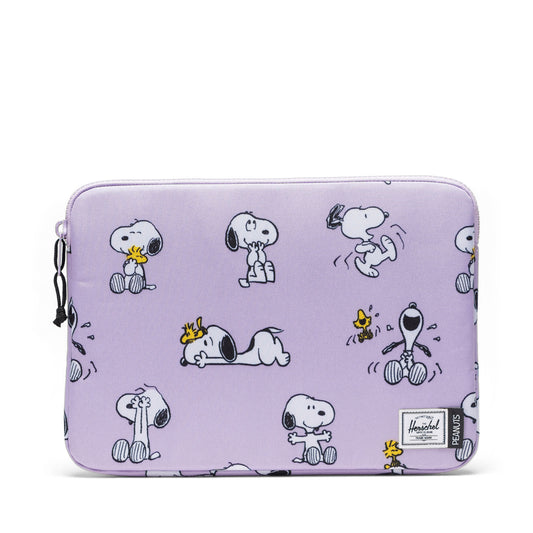 Herschel - Anchor 14" Sleeve Snoopy and Woodstock Lilac