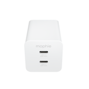 Carregador 2xUSB-C PD 50W Mophie Essencials - Branco