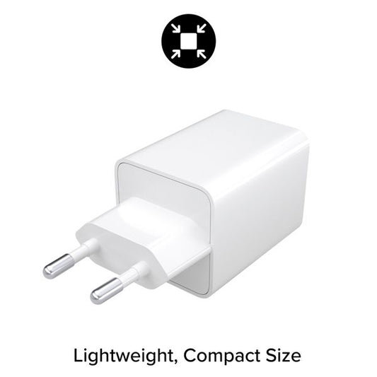 Carregador 2xUSB-C PD 50W Mophie Essencials - Branco