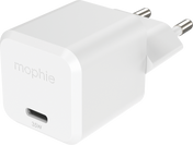 Adaptador de parede USB-C 40W com adaptadores universais da Mophie - preto