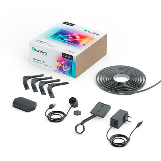 Nanoleaf - 4D Screen Mirror + Lightstrips 4m for TV 65"