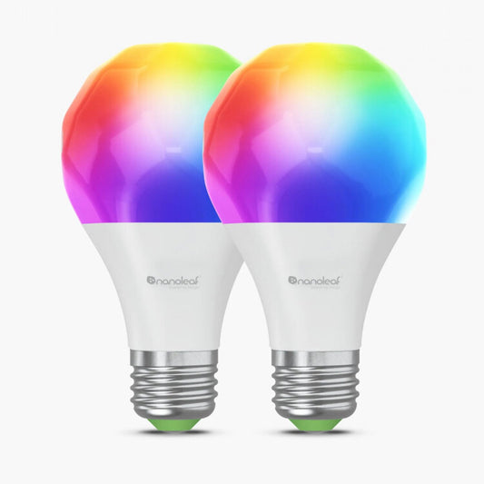 Nanoleaf - Lâmpada A60/E27 Matter WiFi Smart Bulb (2pck)