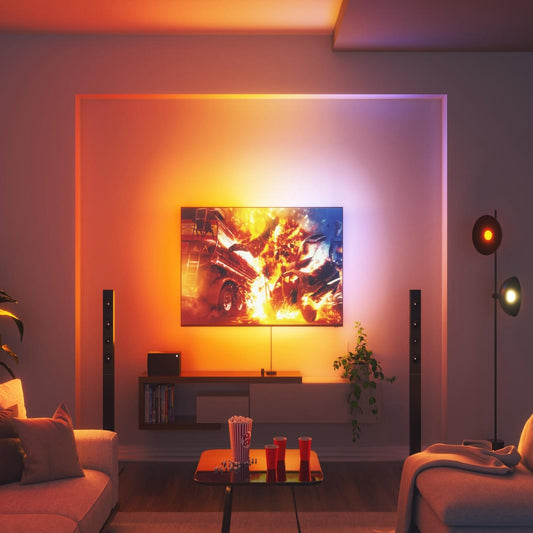 Nanoleaf - 4D Screen Mirror + Lightstrips 4.3m for TV 65"