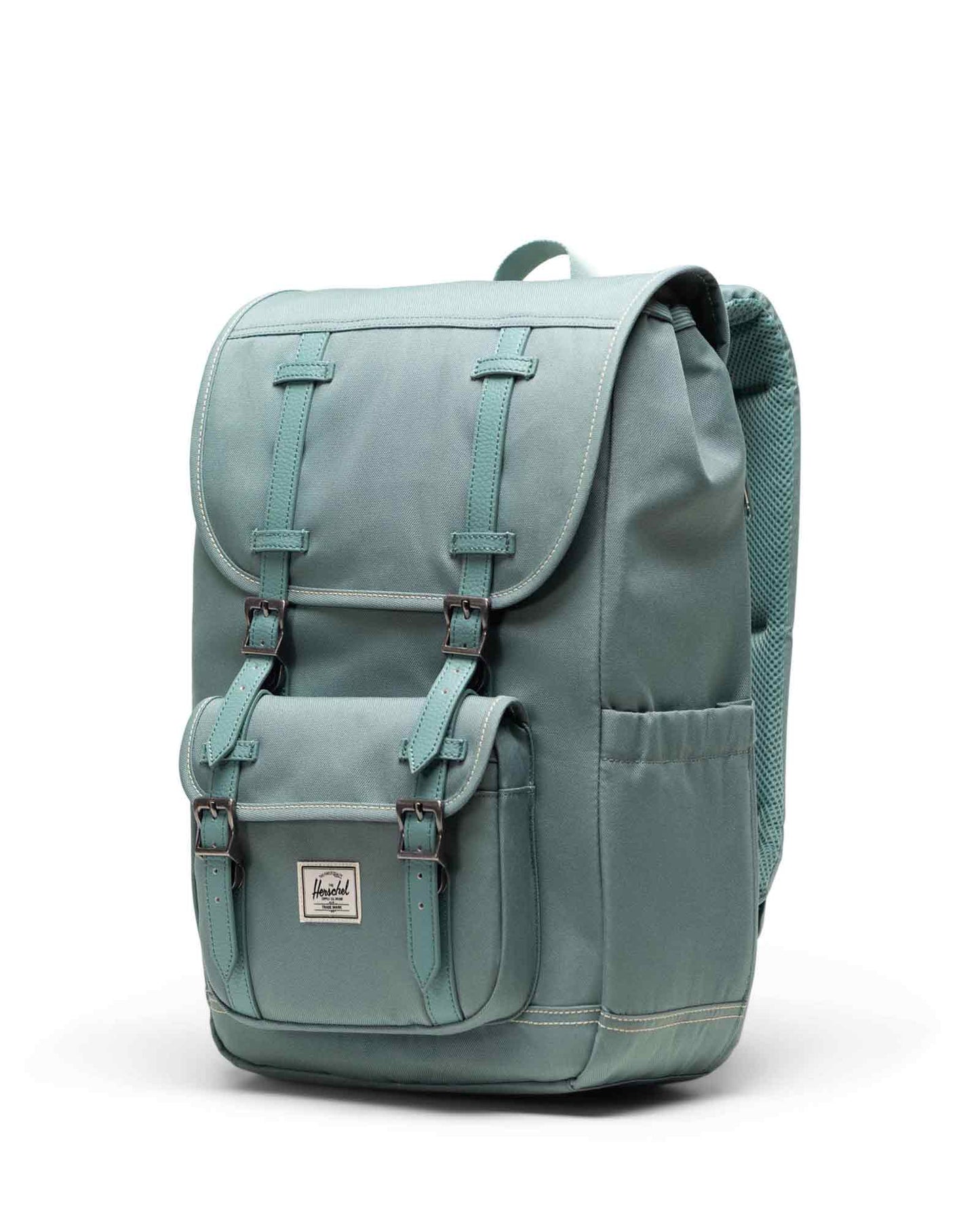 Mochila Herschel Little America Mid (21L) - Verde treliça