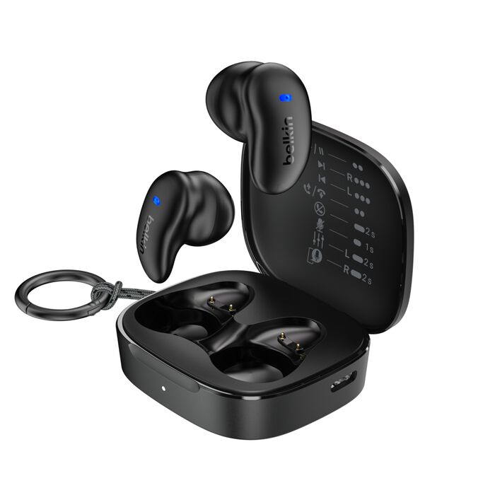 Auriculares sem fio Belkin SoundForm Wireless Anywhere - Preto