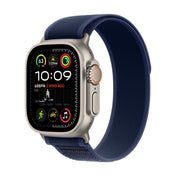 Apple Watch Ultra 2 GPS + Cellular, Caixa em titânio natural de 49 mm com Loop Trail azul ‑ M/L