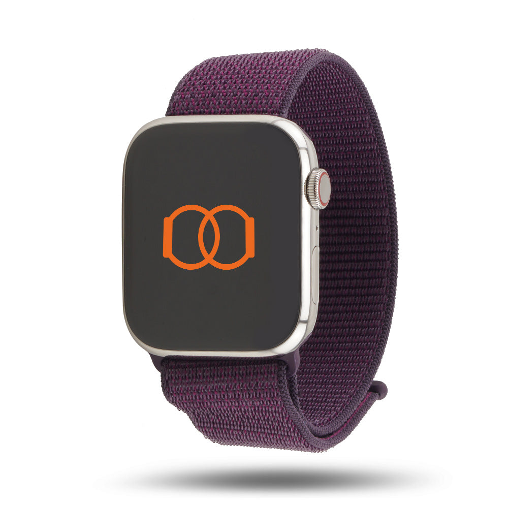 Bracelete Sport Loop nylon 41/42 mm Band Band - Ameixa