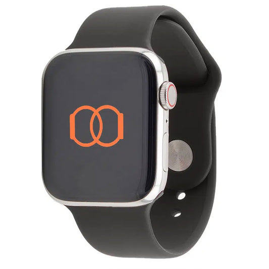 Bracelete desportiva para Apple Watch Band Band de 45/46 mm - Preto
