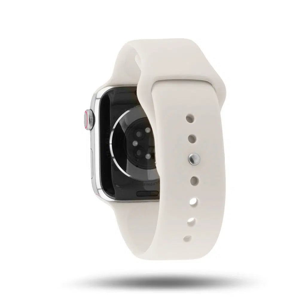 Bracelete em silicone para Apple Watch 38/41 mm Band Band - Luz das estrelas