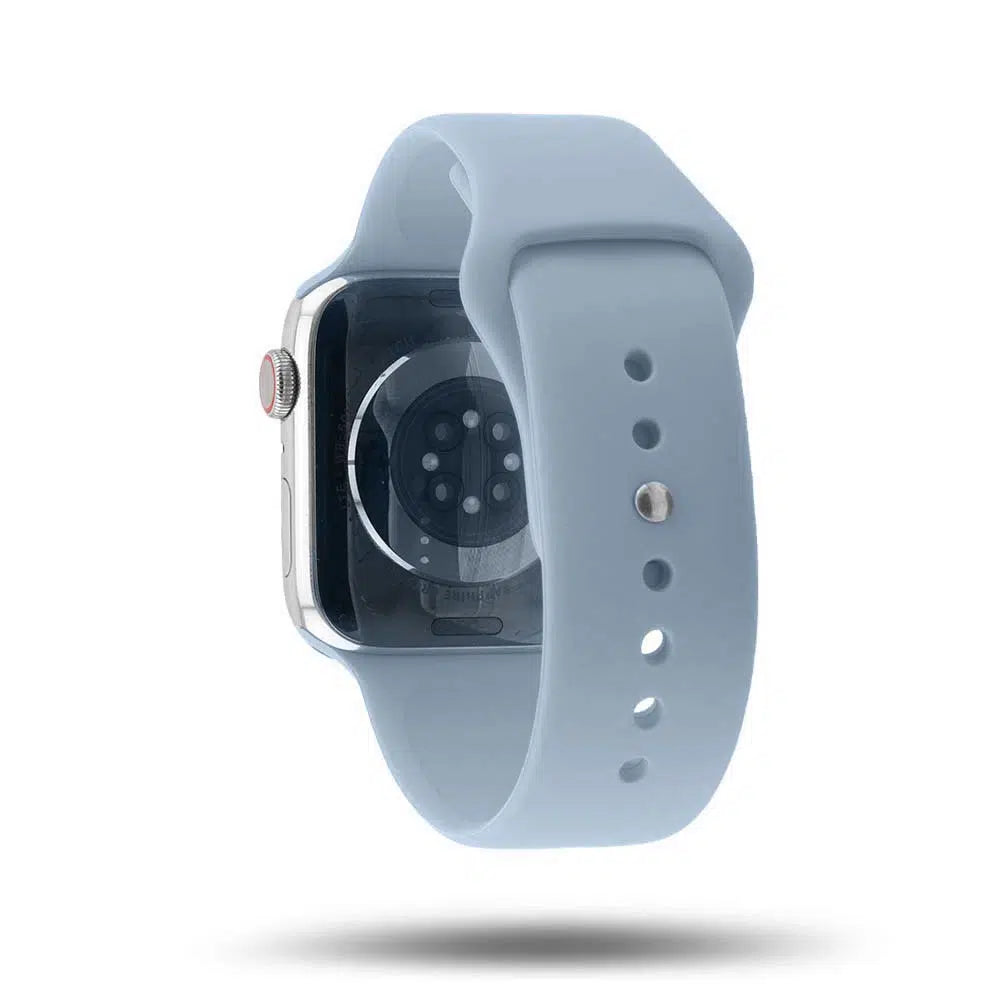 Bracelete em silicone para Apple Watch 45/49 mm Band Band - Azul suave