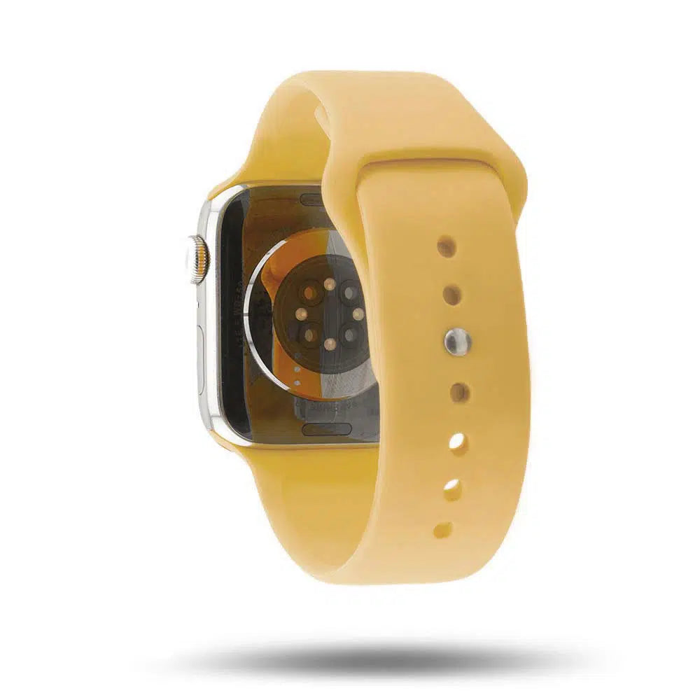 Bracelete em silicone para Apple Watch 38/41 mm Band Band - Luz do sol
