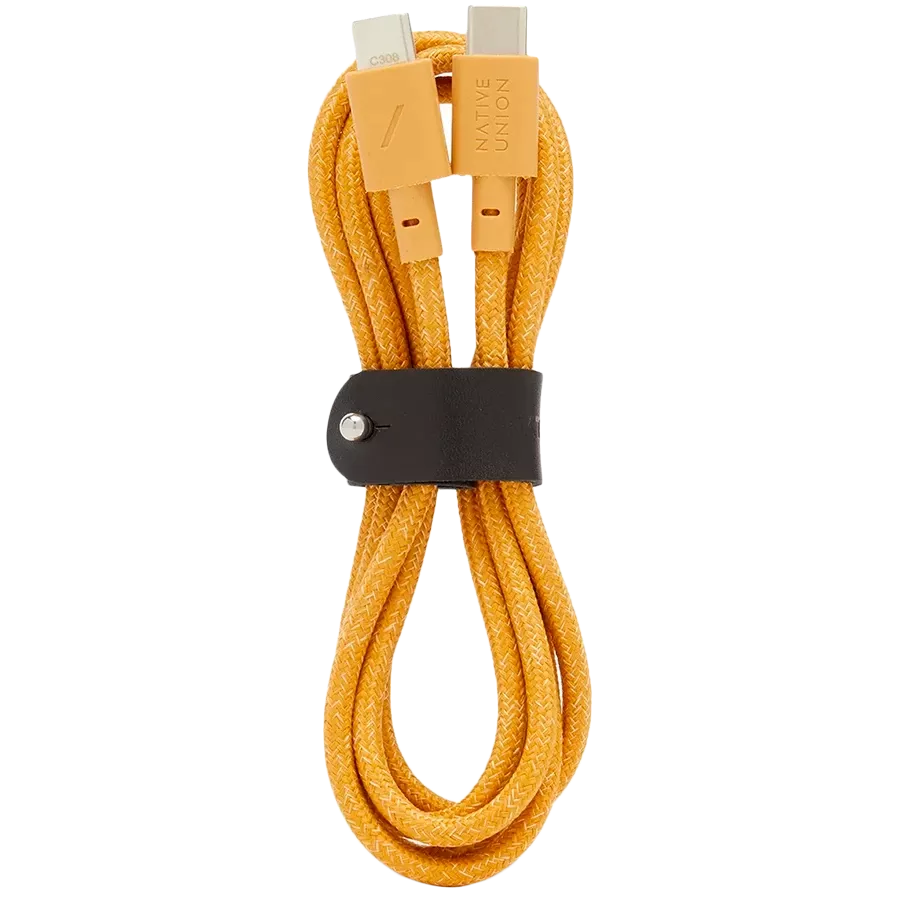 Cabo USB-C para USB-C Native Union 1.2M - Caramelo