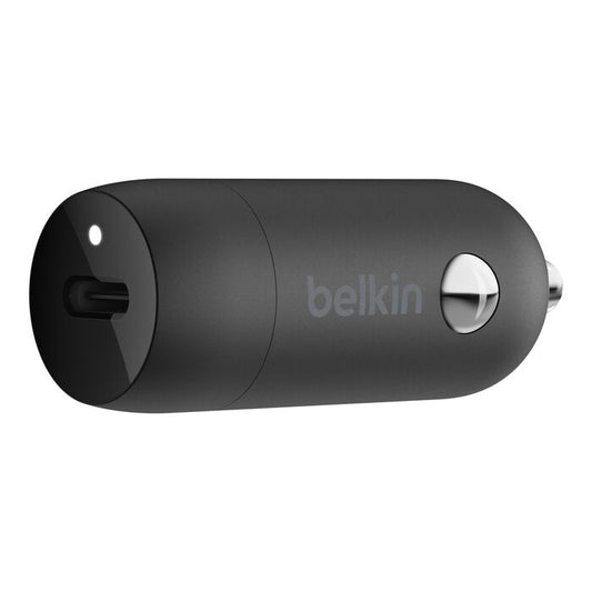 Carregador de isqueiro Belkin BOOST CHARGE 30w USB-C PD PPS - Preto