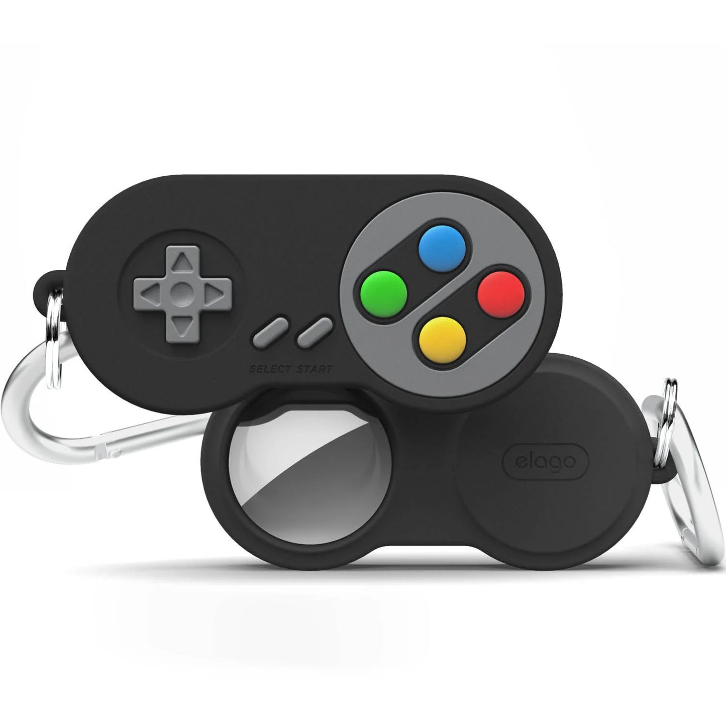Capa para AirTag Game Console Retro da Elago - Preto