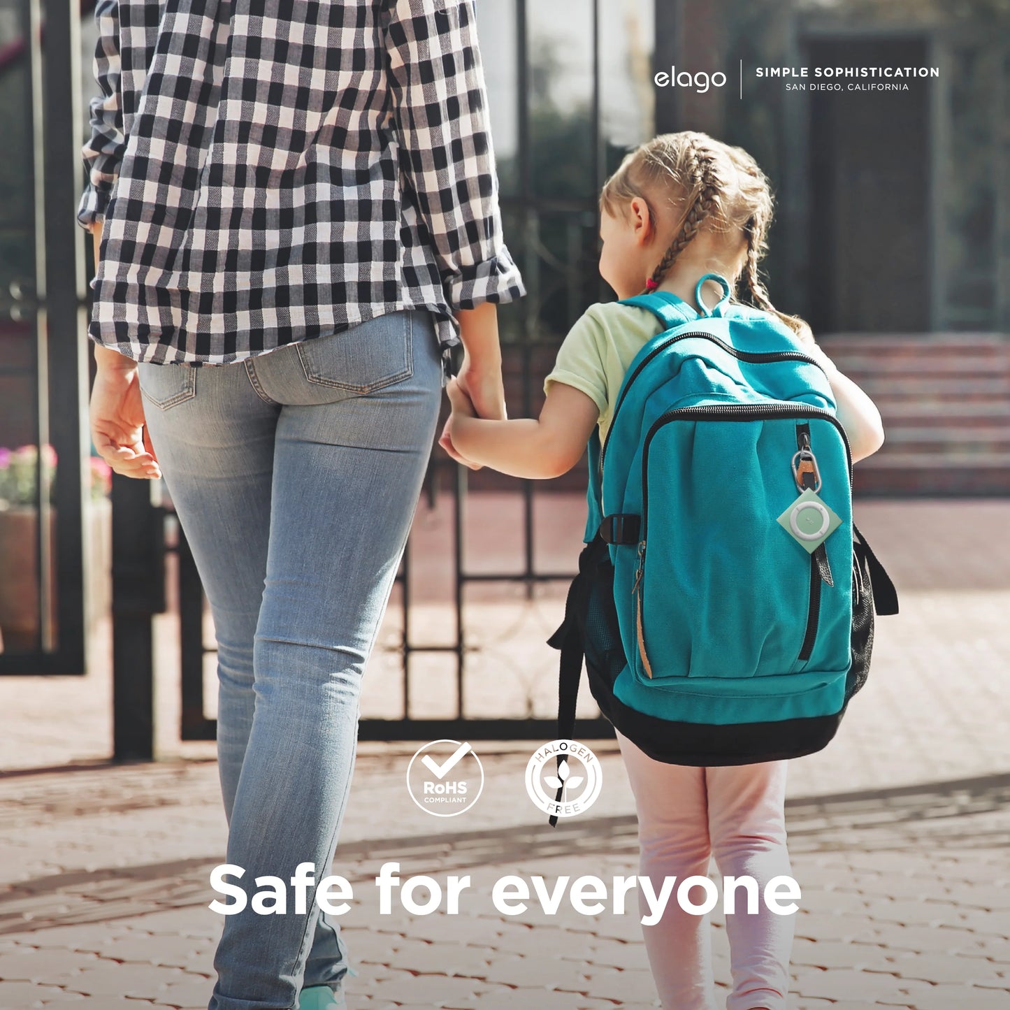 Capa para AirTag design iPod clássico - Cinza escuro