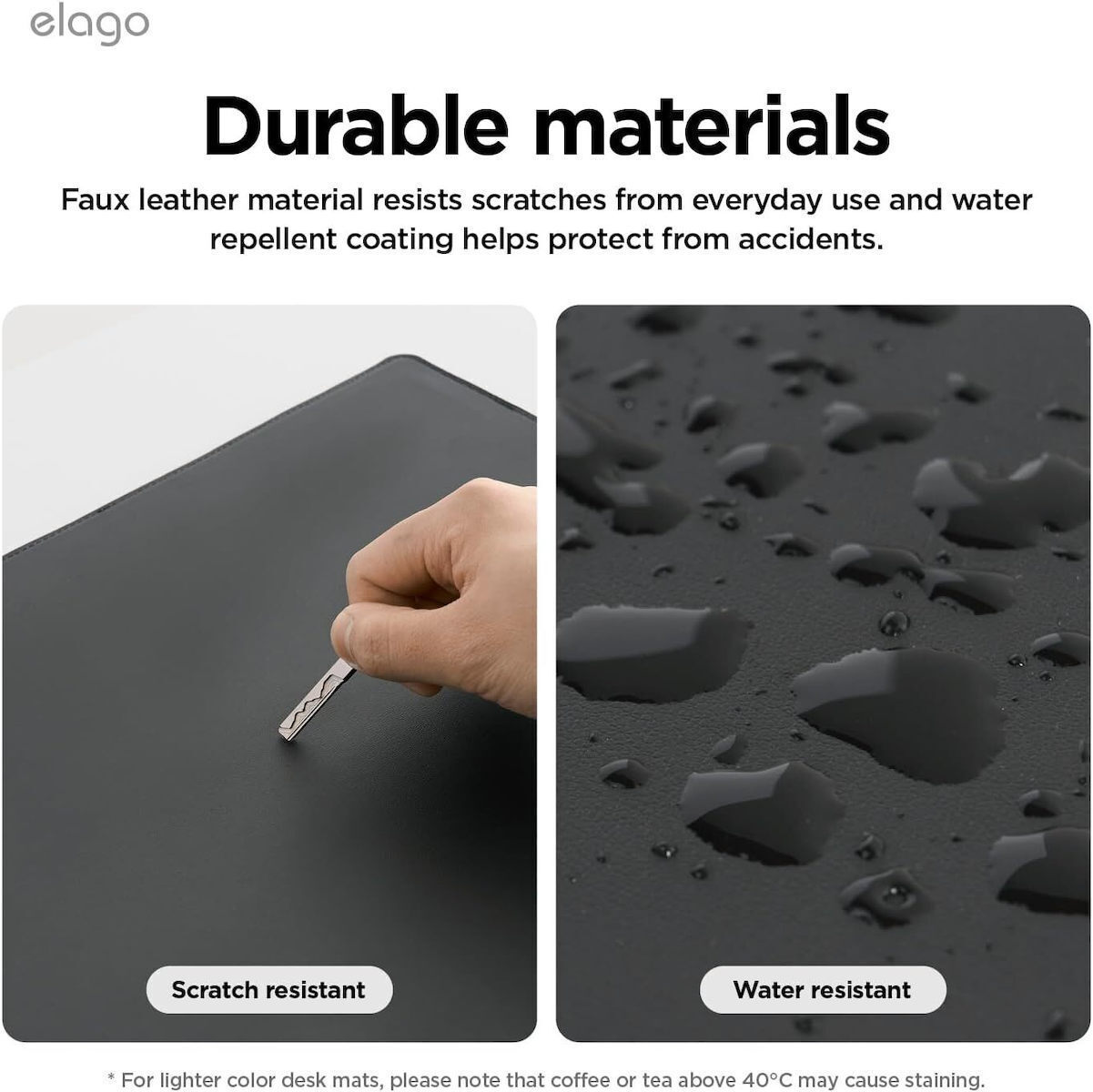 DeskPad, base magnética para secretária Elago - Preto