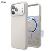 Capa para iPhone 17 Pro Max em silicone - Pedra