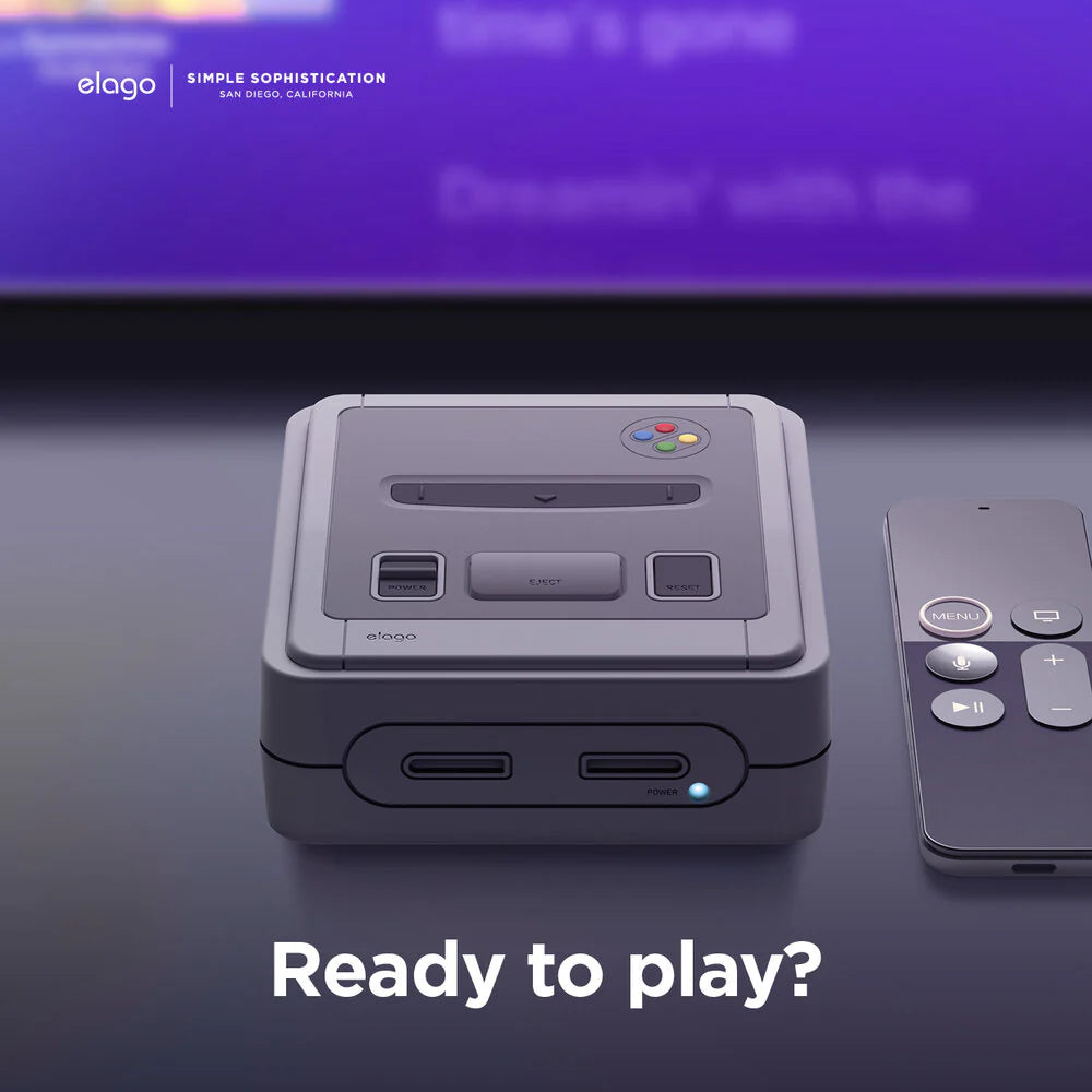 Capa para Apple TV - Cinza