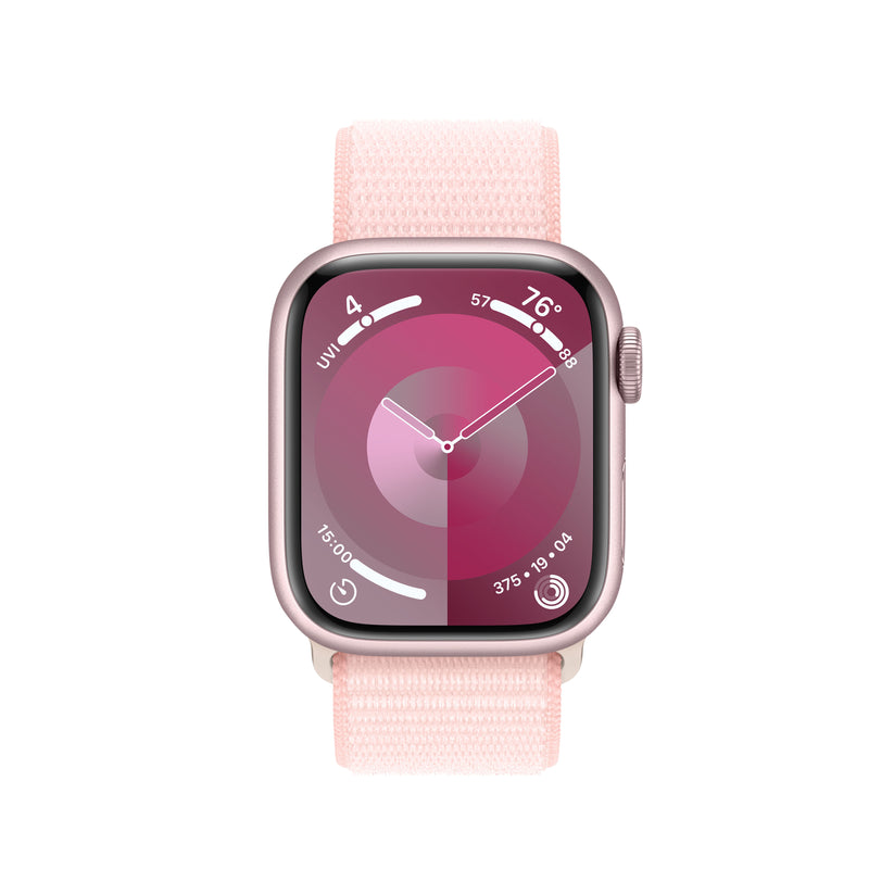 Apple_Watch_Series_9_LTE_41mm_Pink_Aluminum_Light_Pink_Sport_Loop_PDP_Image_Position-2__WWEN
