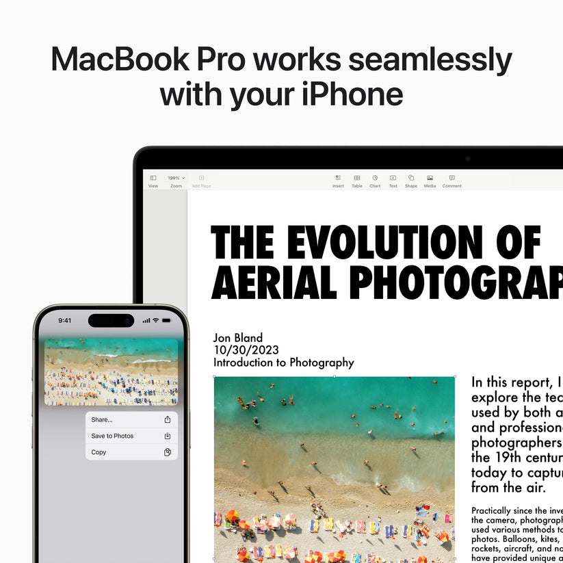 MacBook Pro de 14 polegadas: Processador M3 Pro da Apple com CPU 11‑core e GPU 14‑core, 512 GB SSD - Preto sideral