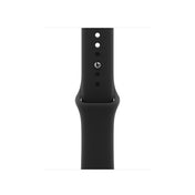 Bracelete desportiva preta de 42 mm - M/L
