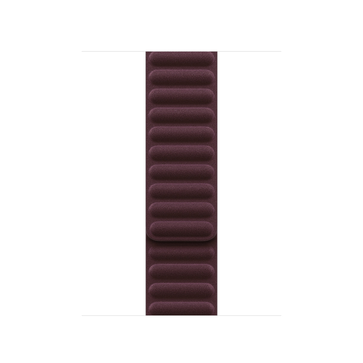 Bracelete de elos magnética bordô de 42 mm - M/L
