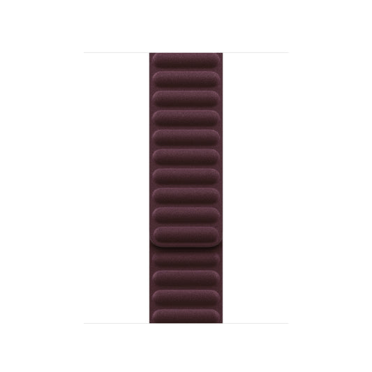 Bracelete de elos magnética bordô de 42 mm - M/L
