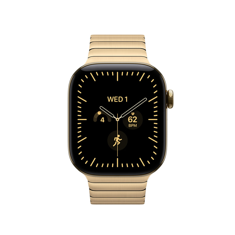 Bracelete de elos ouro radiante de 42 mm