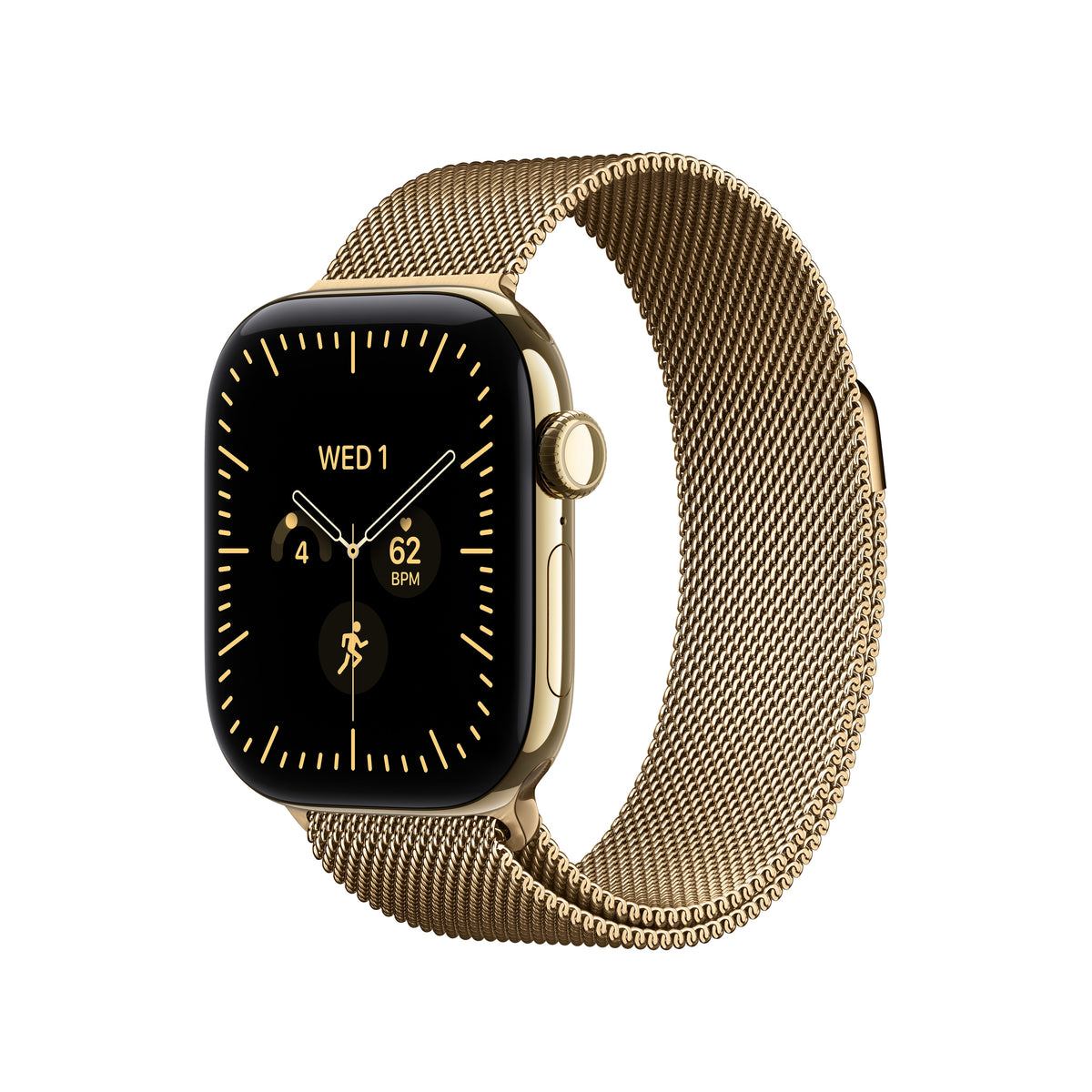 Loop milanesa ouro radiante de 42 mm