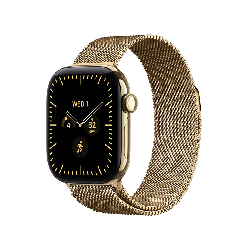 Loop milanesa ouro radiante de 42 mm