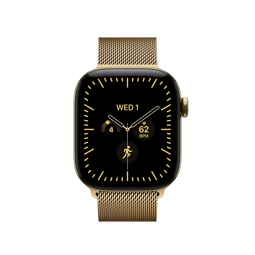 Loop milanesa ouro radiante de 42 mm