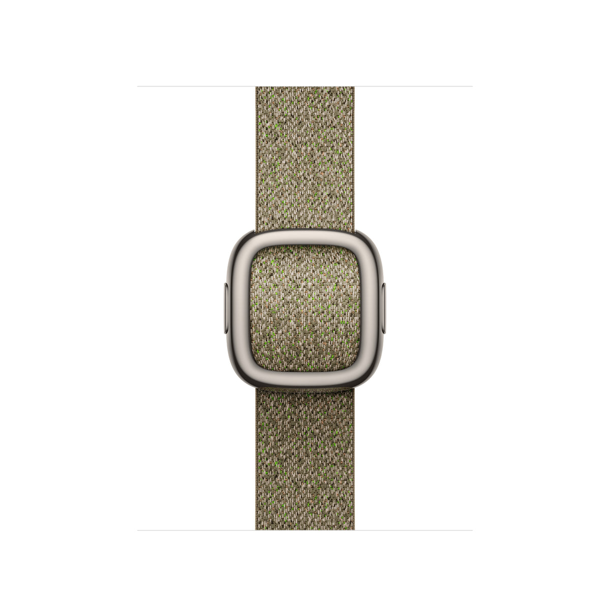 Fivela moderna verde sálvia de 42 mm - M